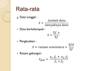 Contoh Soal dan Kunci Jawaban Statistika SMP Kelas 8 Semester 1