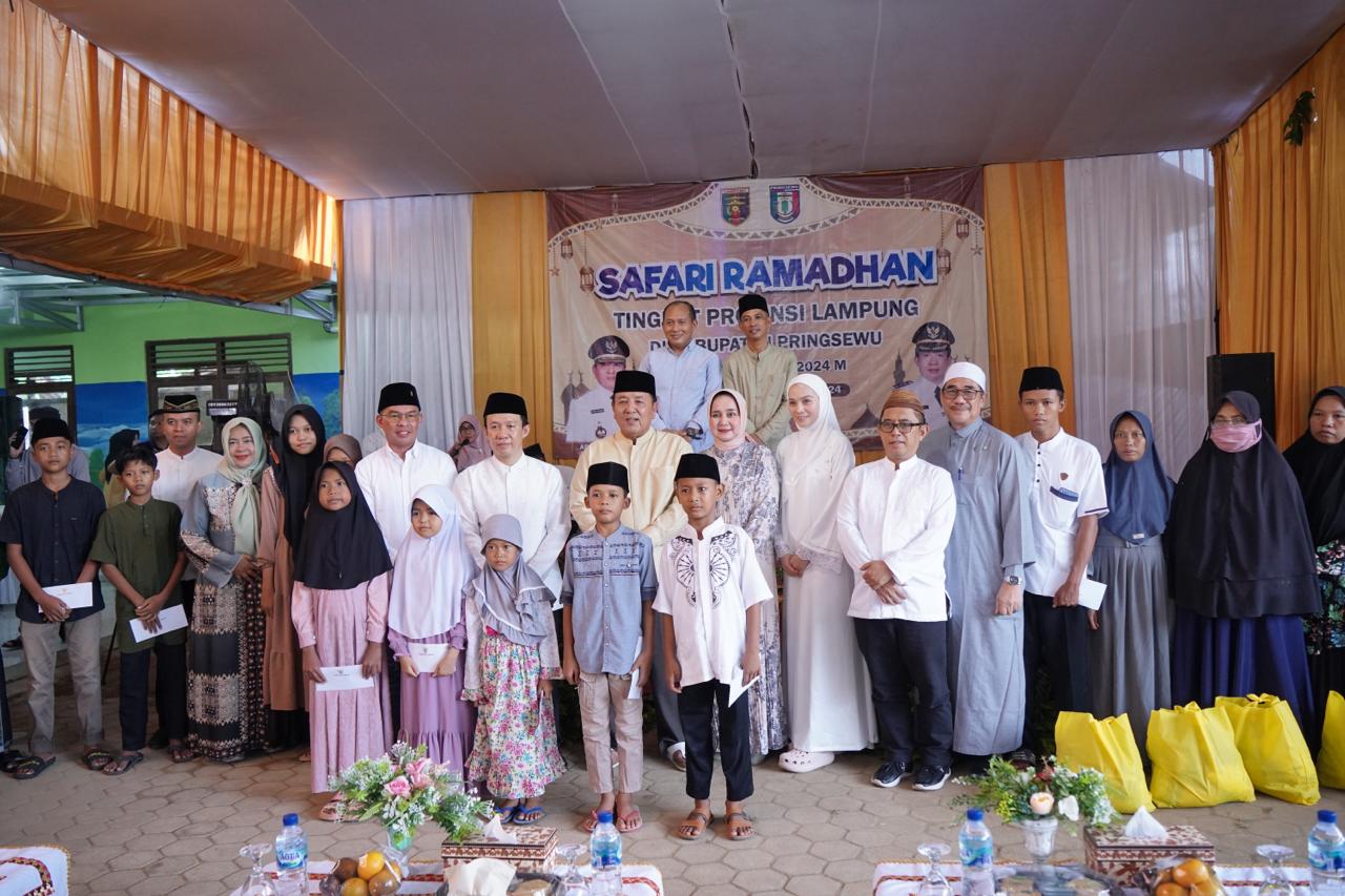 Safari Ramadan Pemerintah Provinsi Lampung Memasuki Pringsewu