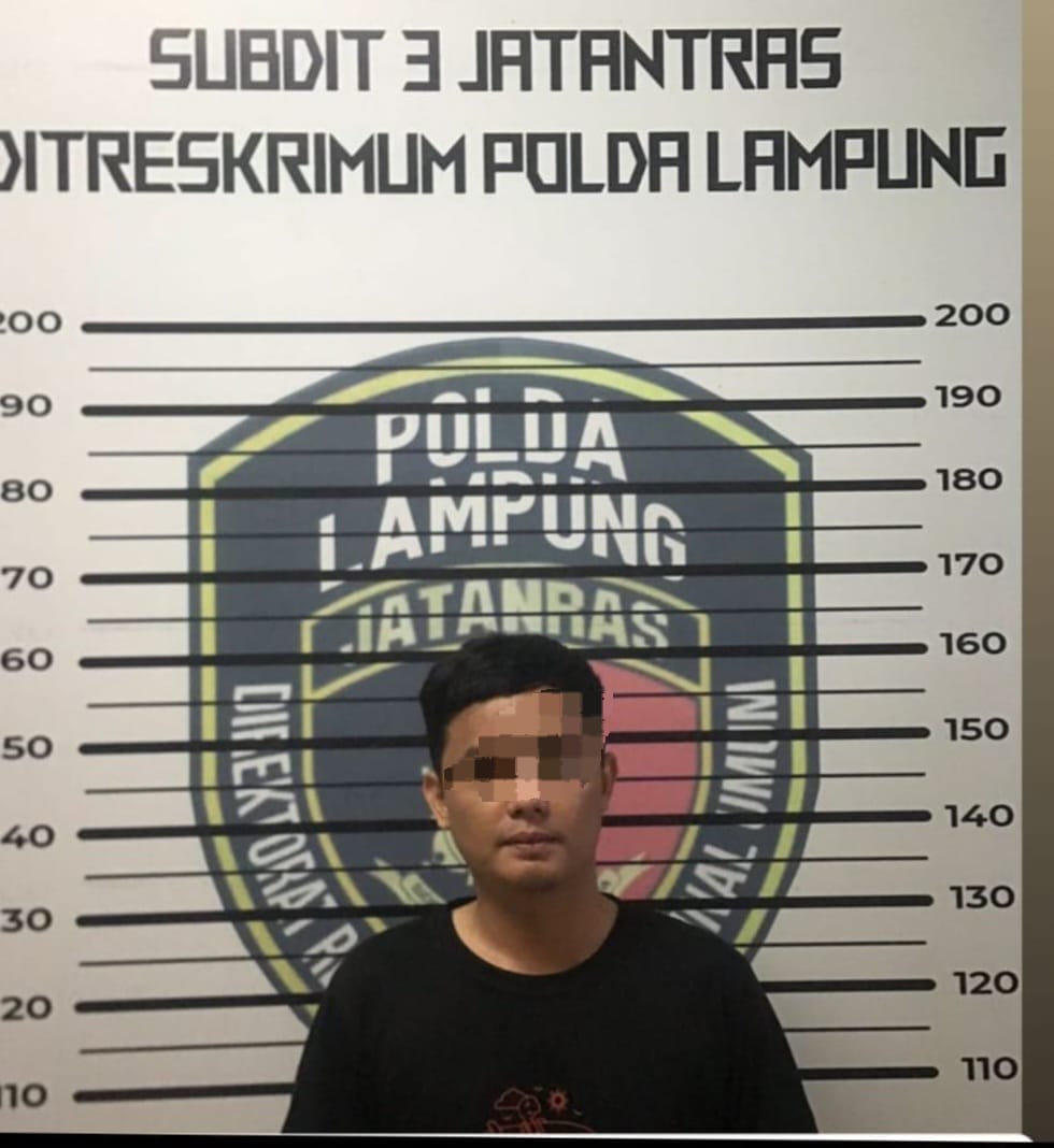 Tak Terima Ditegur di Jalan, Pemotor di Bandar Lampung Aniaya Warga Ditangkap Polisi