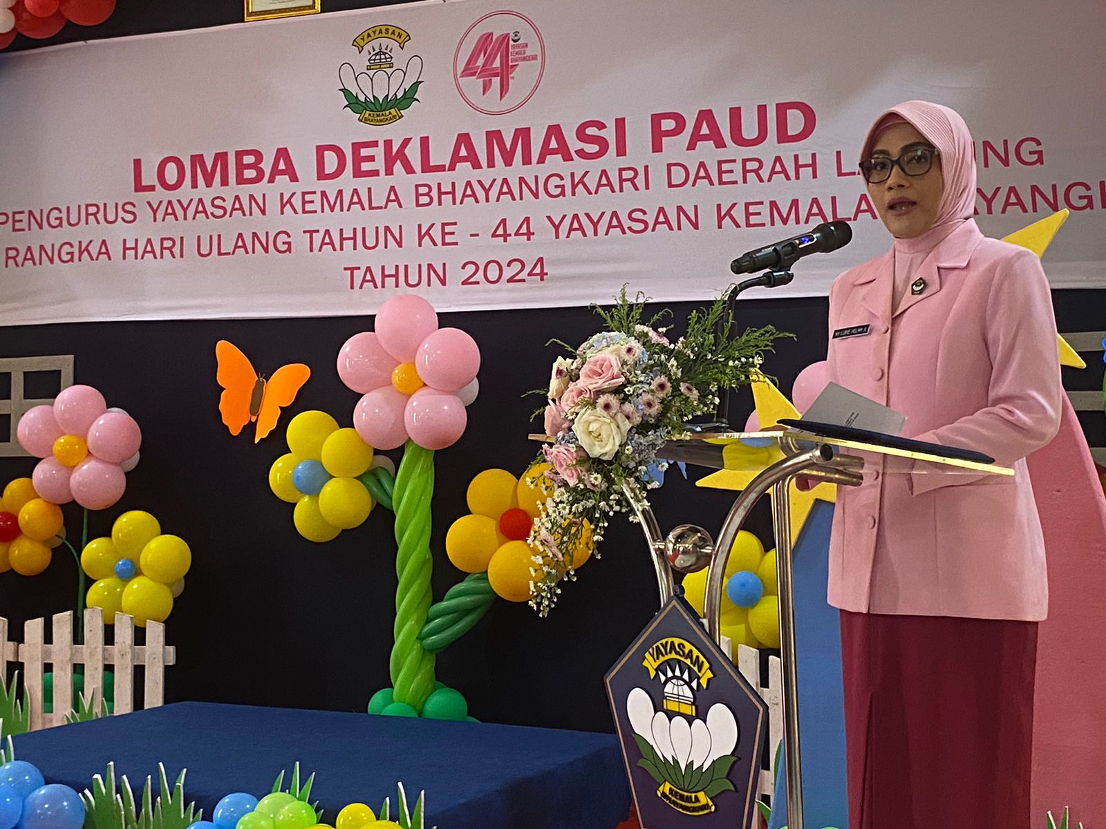 Ciptakan Generasi Kreatif, Kemala Bhayangkari Lampung Gelar Lomba Deklamasi dan Konten TikTok