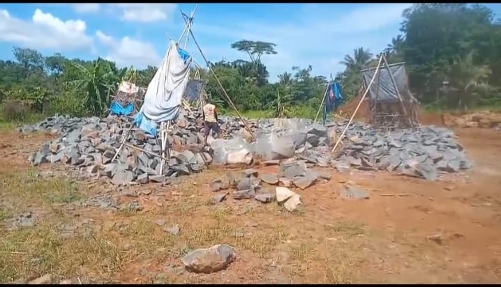 Satlantas Polresta Bandar Lampung Hancurkan Ratusan Knalpot Brong