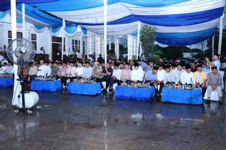 Pisah Sambut Bupati-Wakil Bupati Periode 2019-2024 dia Lampung Utara