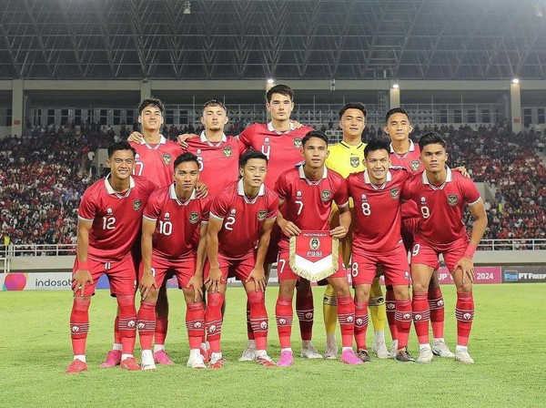 KUALIFIKASI PIALA DUNIA 2026 ZONA ASIA: Starting Line Up Timnas Indonesia vs Vietnam