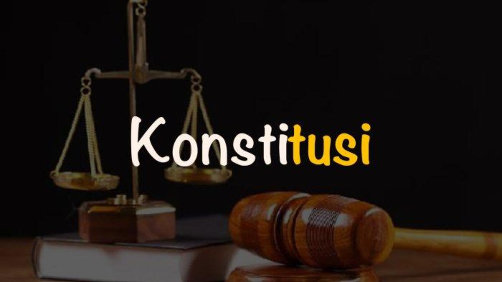 Contoh soal dan kunci jawaban tentang konstitusi untuk SMA Kelas 11