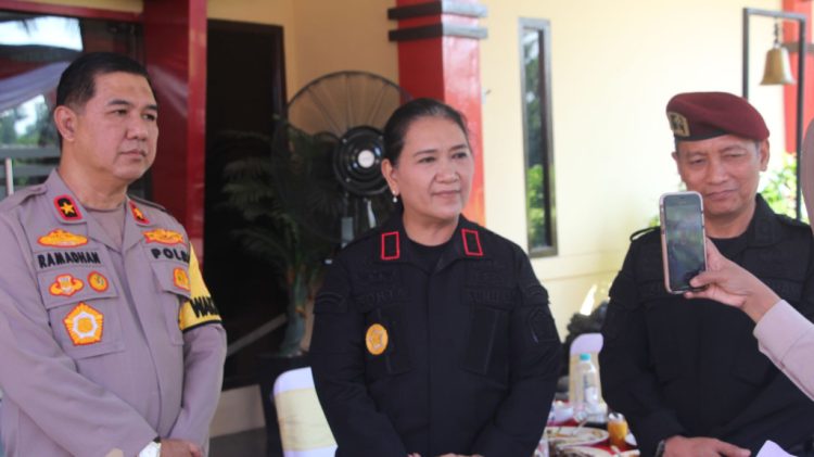 KANWIL KEMENKUMHAM LAMPUNG SINERGI DENGAN POLDA LAMPUNG DALAM PELATIHAN FISIK, MENTAL, DAN DISIPLIN BAGI PETUGAS PEMASYARAKATAN