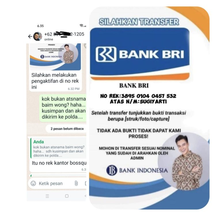 Peringatan! Hatari! Gunakan Nama Baim Wong, Hadiah 100 Juta