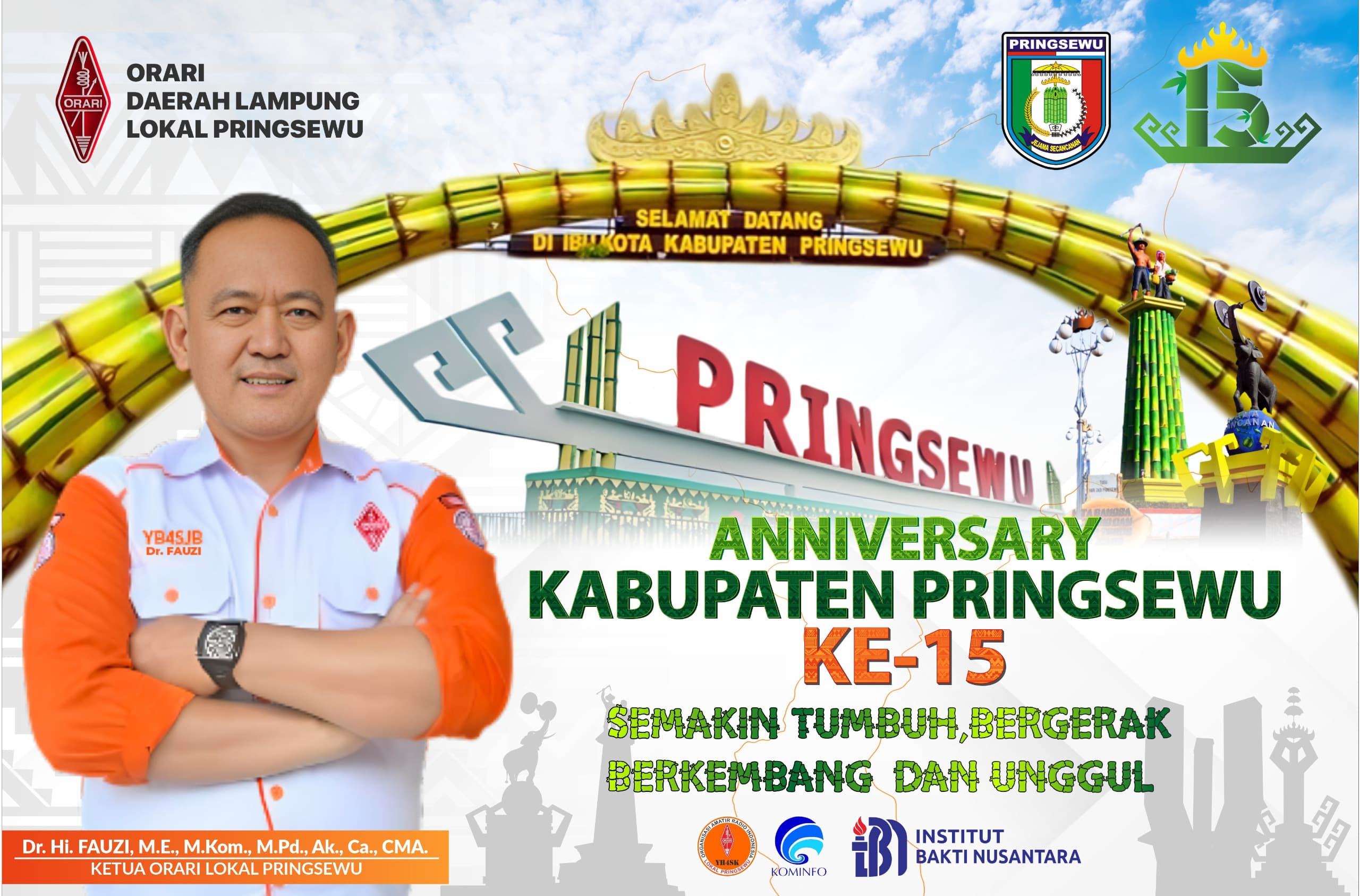 HUT ke-15 Kabupaten Pringsewu: ORARI Gelar Special Event Station