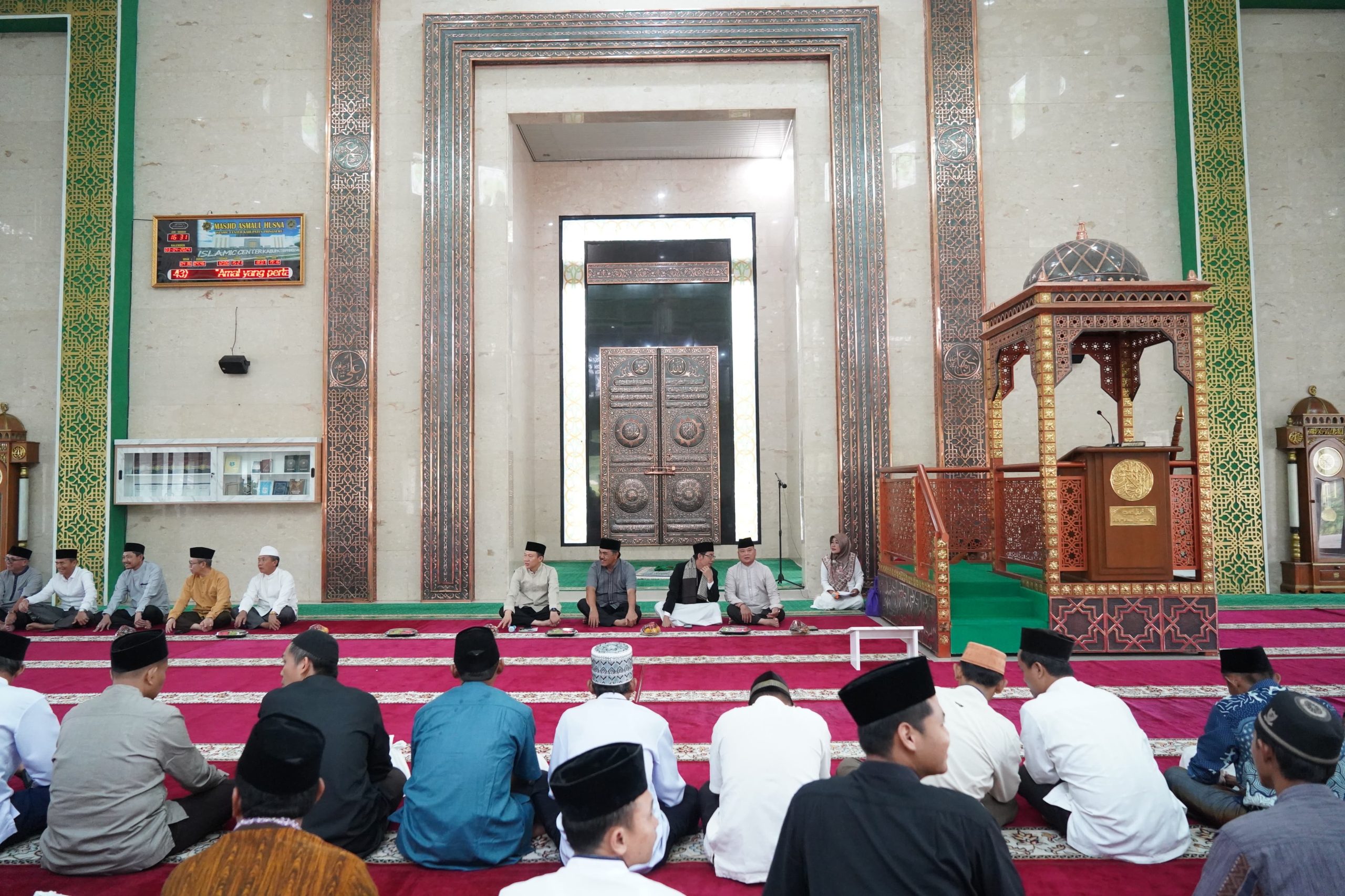 Penjabat Bupati Pringsewu Memimpin Peringatan Nuzulul Qur’an