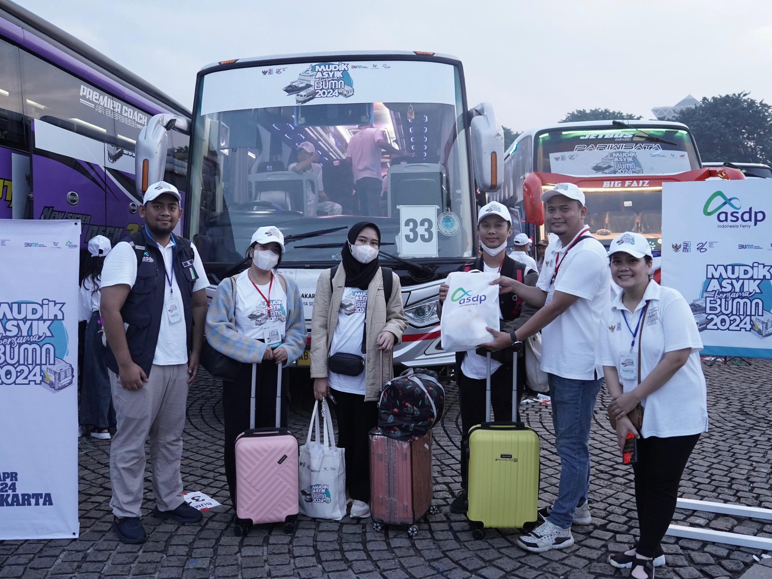 ASDP Fasilitasi 800 Kuota Gratis Mudik Asyik Bersama BUMN di 3 Rute Wilayah Sumatera, Sulawesi hingga Ambon
