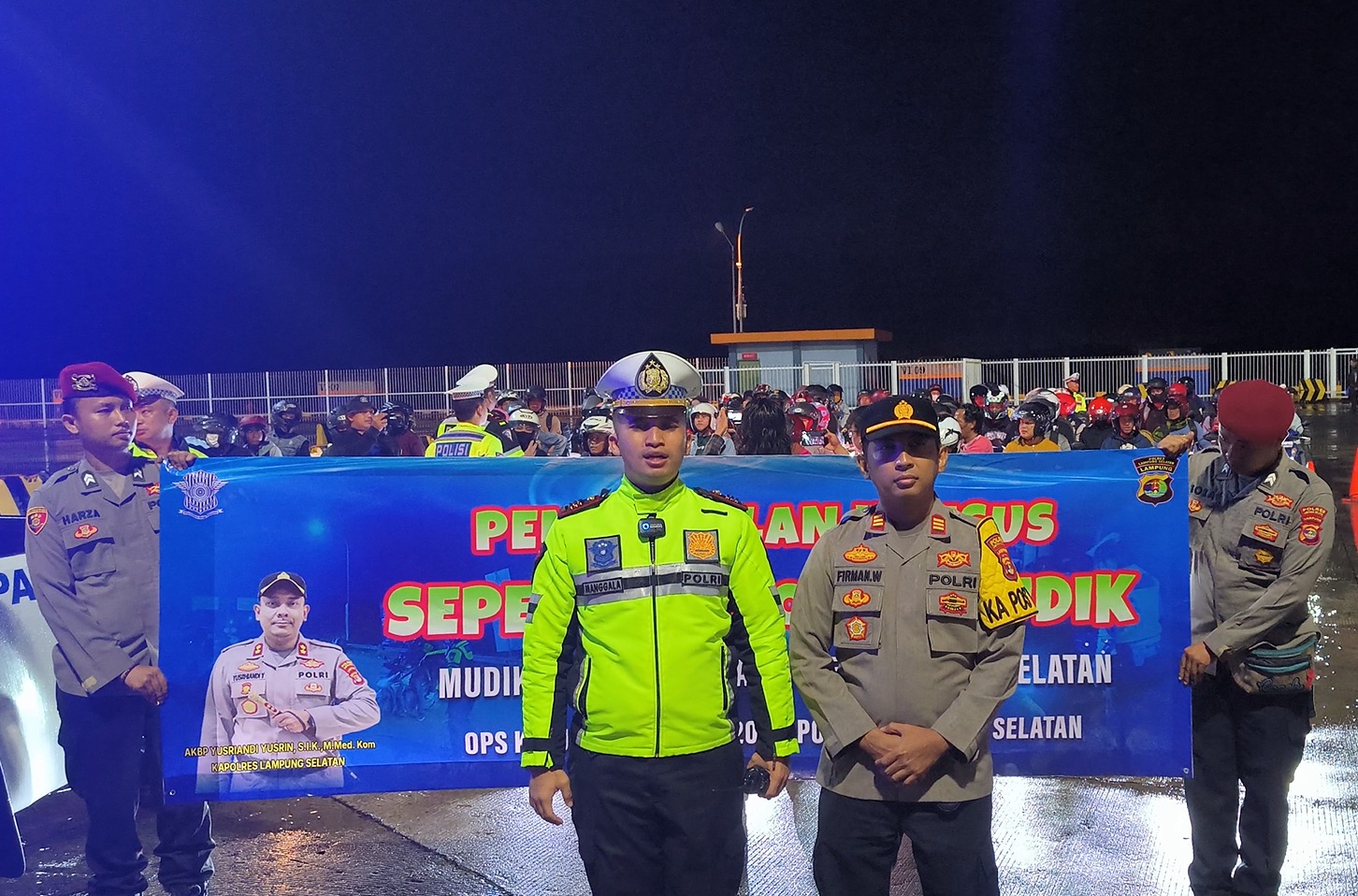 Polres Lampung Selatan Siapkan Pengawalan Motor Mudik yang Aman dan Terpercaya