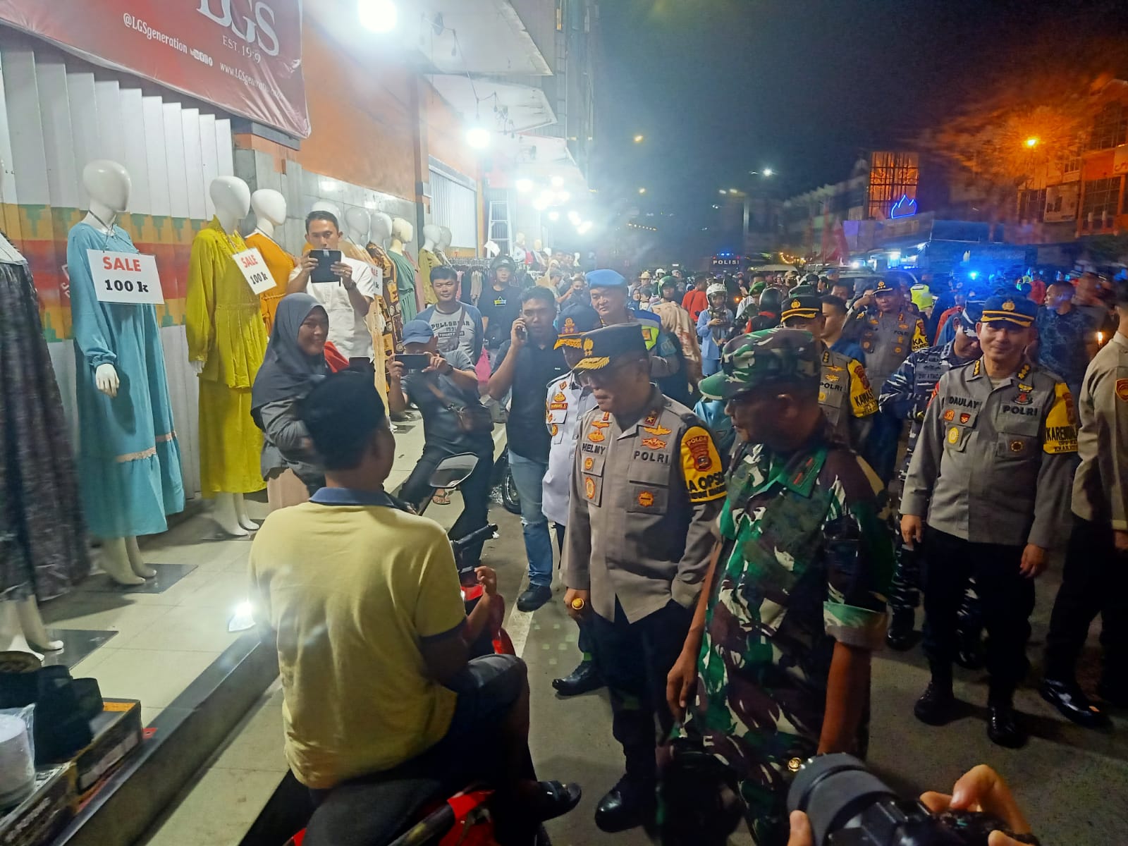 Pastikan Lampung Aman, Kapolda Lampung Turun Langsung Cek Malam Takbiran Idul Fitri