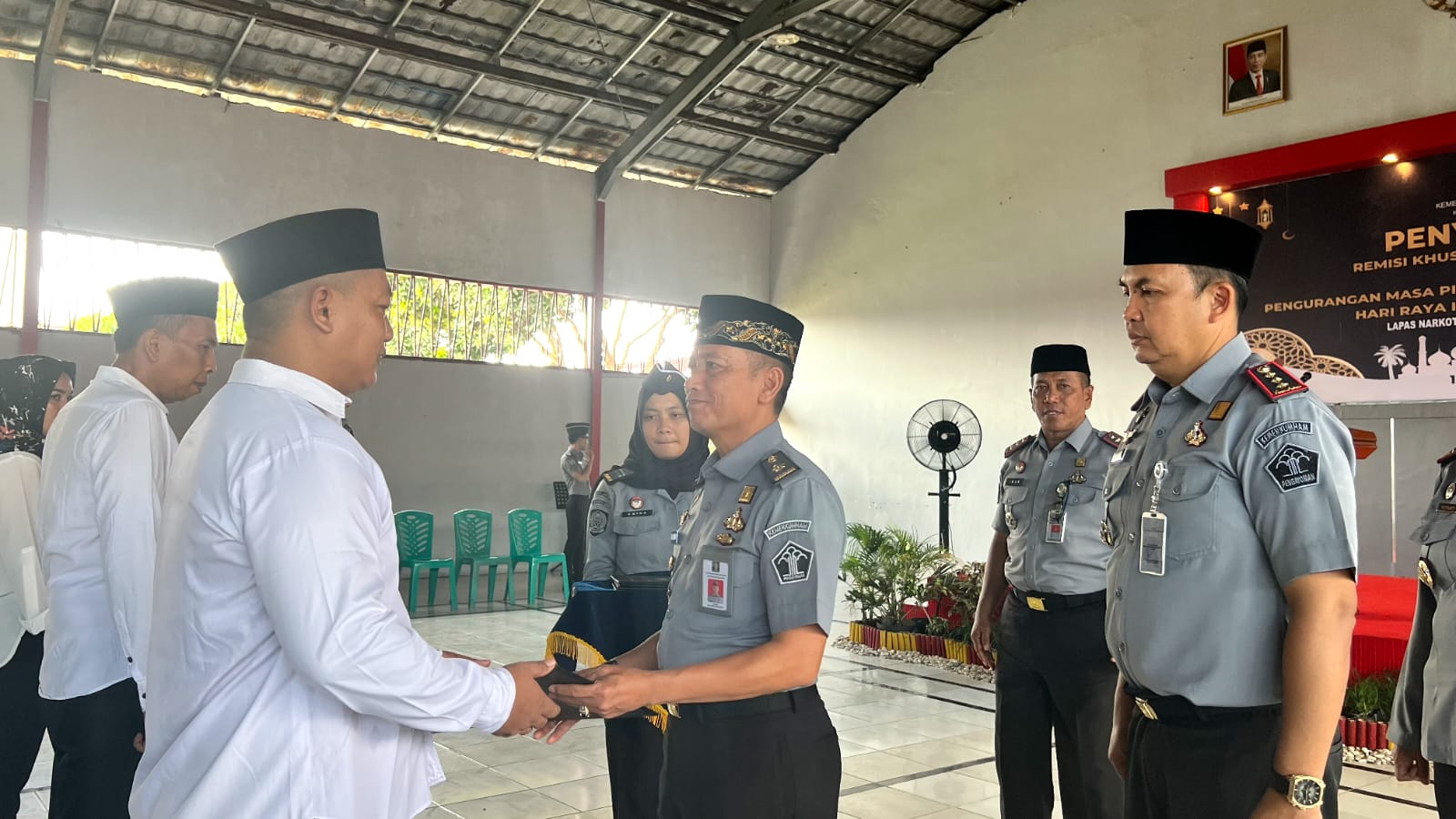 694 WBP Lapas Narkotika Bandar Lampung Terima Remisi, Satu Orang Langsung Bebas