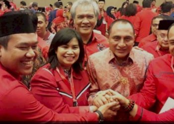 Edy Rahmayadi Ambil Formulir Cagubsu PDIP?