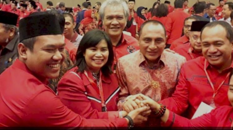 Edy Rahmayadi Ambil Formulir Cagubsu PDIP?