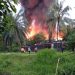 Gudang Makanan Ringan Terbakar di Desa Adirejo, Kecamatan Pekalongan