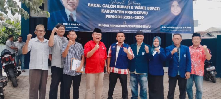 Bendahara DPC PDIP Pringsewu Heridian Mendaftar di Dua Parpol