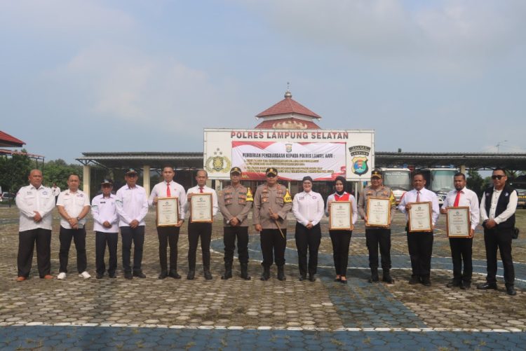 Polres Lampung Selatan Raih Dua Penghargaan Bergengsi dalam Bidang Keselamatan dan Perlindungan