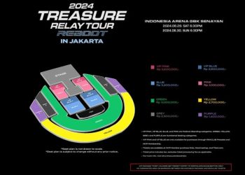 Hampir Sold Out! Lihat Kategori Tiket Konser TREASURE di Jakarta yang Masih Tersedia