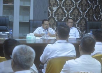 Asisten Administrasi Umum memimpin Rapat Area