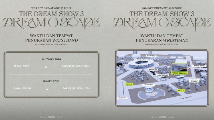 Cara dan Jadwal Penukaran Tiket Konser NCT DREAM di GBK 14-18 Mei 2024