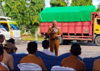 Mulyadi Irsan, Penjabat (PJ) Bupati Tanggamus, Menggelar Penyaluran Bantuan Pangan Beras Tahap II