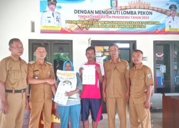 Bantuan Beras bagi 136 KPM di Pekon Bulurejo Pringsewu: Dukungan Nyata Pemerintah dalam Meningkatkan Kesejahteraan