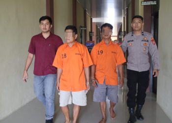 Dua Tersangka Pencurian Ternak Diamankan Polisi di Tanggamus