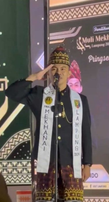 Bripda M Dicky Wakili Lampung Selatan di Grand Final Muli Mekhanai 2024