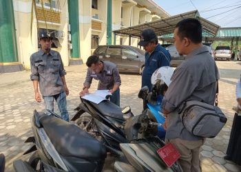 Sekretariat Daerah Pringsewu Gelar Apel Kendaraan Dinas Roda Dua