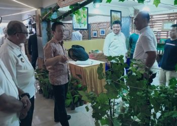 Pj. Bupati Tinjau Kesiapan Anjungan Pringsewu di Pekan Raya Lampung 2024