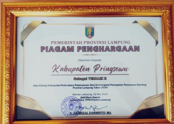 Pringsewu Banggakan Capaian Terbaik Kedua dalam Penanganan Stunting di Provinsi Lampung