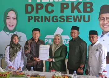 Kader PKB Pringsewu Kembalikan Berkas Pendaftaran Calon Bupati