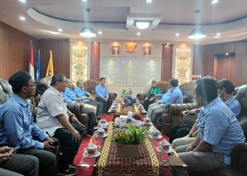 Rektor Universitas Lampung dan DPD HNSI Provinsi Lampung Bahas Kolaborasi Penanganan Gizi dan Pengembangan Perikanan