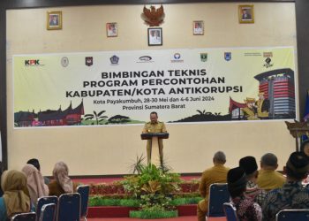 Bimtek Calon Percontohan Kabupaten/Kota Antikorupsi: KPK Pilih Payakumbuh, Sumatera Barat