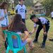 Tim Medis Polda Lampung Tanggap Tangani Cedera Atlet Selancar dari Costa Rica di WSL Krui Pro 2024