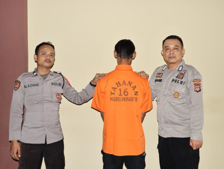 Gelapkan Motor dan HP Teman, Pria di Tangkap Polisi Saat Pulang Kampung