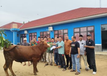 PWI Lampung Timur Rayakan Idul Adha 1445 H dengan Kurban