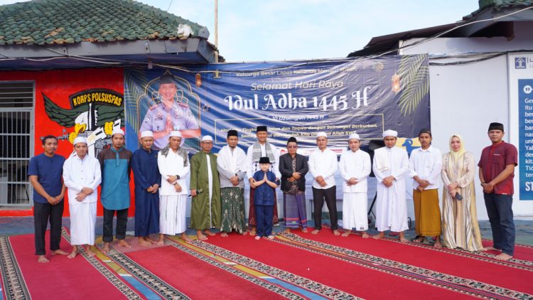 Perayaan Idul Adha 1445 H di Lapas Kalianda: Sholat Id, Pemotongan Hewan Kurban, dan Pembagian kepada Masyarakat