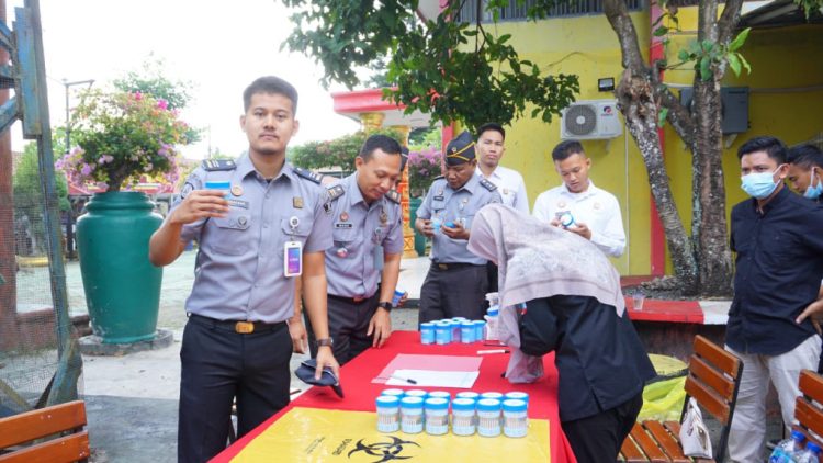 Deklarasi “Bersinar” Lapas Kalianda Bersama Kanwil Kumham Lampung dan BNN Lampung