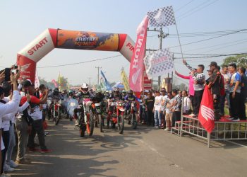 Bhayangkara Trail Adventure (Batra Sewu) Meriahkan Perayaan HUT Bhayangkara ke-78 di Pringsewu