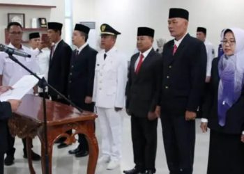 Perombakan Pejabat Eselon III Dinas Kominfo Lampung Selatan