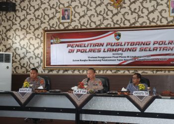 Evaluasi Penggunaan Telepon Kabel di Polres Lampung Selatan
