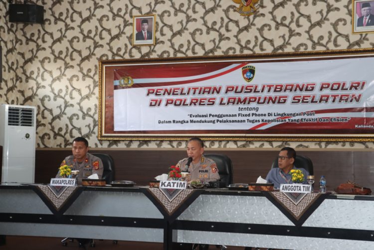 Evaluasi Penggunaan Telepon Kabel di Polres Lampung Selatan