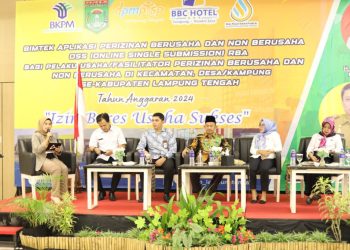 Bupati Lamteng Dorong Kemudahan Perizinan melalui Bimtek OSS