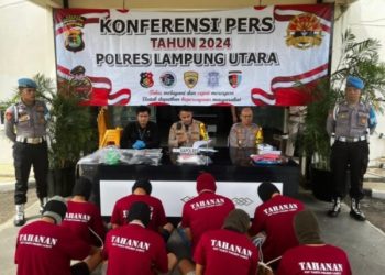 Sat Reskrim Polres Lampung Utara Berhasil Mengungkap 2 Kasus Curas Menonjol dalam Hitungan Jam