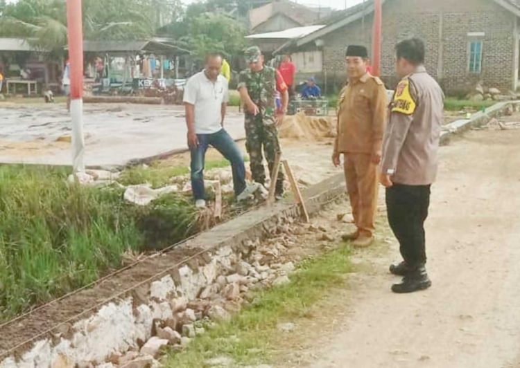 Program Dana Desa 2024: Pekon Wonosari Bangun Talud dan Penyabesan