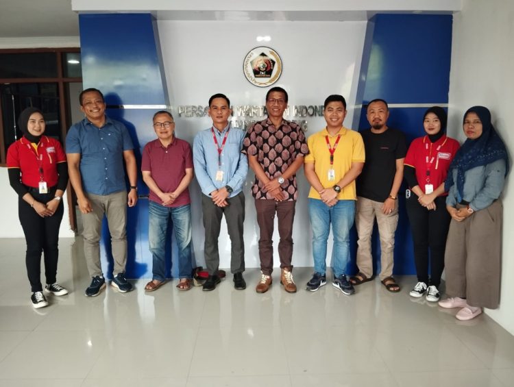 Alfamart Lampung Mengunjungi Kantor PWI Lampung