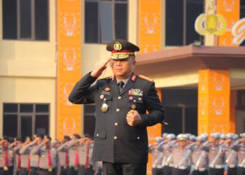 Upacara Hari Lahir Pancasila di Polda Lampung