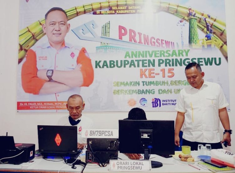 1.124 Stasiun Radio Amatir Se-Indonesia Berpartisipasi dalam SES Harlah Pancasila yang Diadakan ORARI Pringsewu
