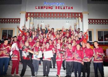 Lampung Selatan Sabet Gelar Anjungan Terbaik dan Favorit di Pekan Raya Lampung 2024